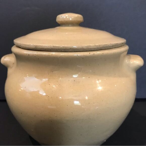 Vintage Dutchess Cheese New York Ceramic Lidded Crockery, Beige - Picture 2 of 16